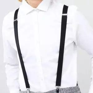[콩심팥심]멜빵 서스펜더 벨트 y자 멋스러운코디