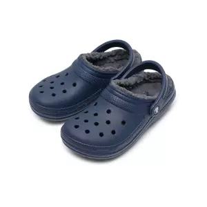 [크록스][FW] 크록스 클래식 라인드 클로그 네이비 차콜 203591-459
