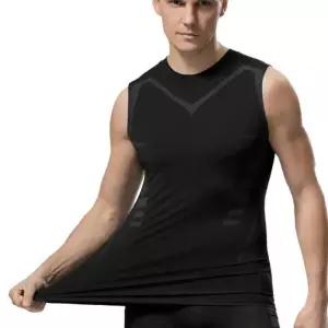 [라일리여성의류] Rly 머슬핏 남성 헬스 민소매 운동 티셔츠