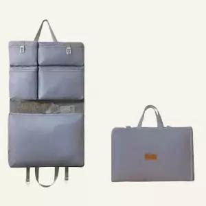 [라일리] Rly 여행용 옷 정리 6단 포켓 보조가방 그레이 보스