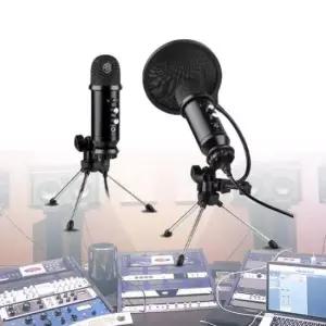 지향성콘덴서마이크 게이밍마이크 지향성 콘덴서 방송용 에코 마이크