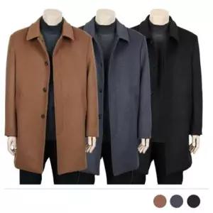 의류 코트 모직 아우터 더플 반코트 겨울 롱코트
