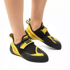라스포르티바 솔루션 콤프 암벽화 클라이밍슈즈 블랙 옐로우 20Z999100