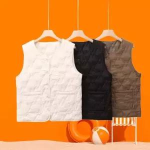 LW 초경량 슬림 패딩 조끼 퀄팅 퀼팅 조끼 방한 보온