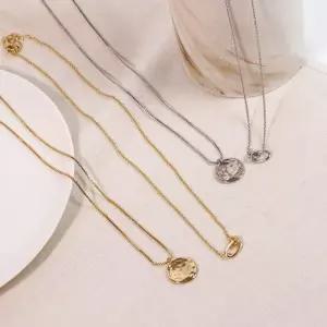 (2개 1세트) 코인 링 목걸이 EYm9+2BXv