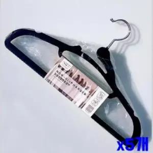 [JED] 의류걸이 목 옷걸이 벨벳 방지 늘어짐 논슬립 코팅
