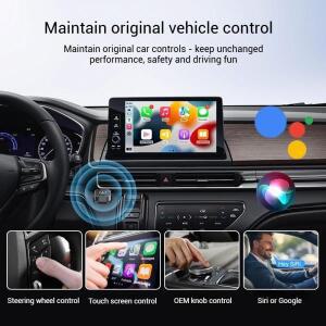 유선 무선으로 CarPlay 어댑터 안드로이드 호환 오토 동글 스마트 미니 박스 고 플러그 앤 플레이