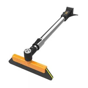 제설장비 13개 기어 형 스노우 브러시 3In1 앞유리 빗자루 360 ° 차량용 RV SUV 회전식 자동 얼음 긁는