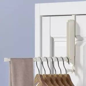 [JED] 도어 행거 접이식 후크 멀티 옷걸이 사용 도어행거 수납형 방문