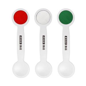 1개 반투명 막대형 안경테 (빨강, 초록, 흰색) 맥도스 시력 및 검사용 프리즘 측정용 무광