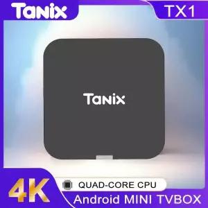 셋톱박스 글로벌 버전 안드로이드 100 TV 박스 Tanix TX1 CPU Allwinner H313 4K 24G Wifi RAM 2GB ROM 16G