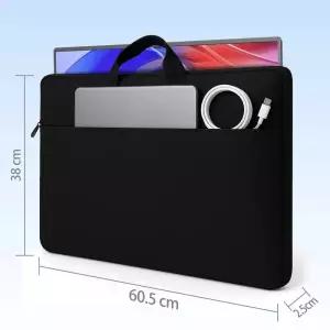 노트북파우치 가방 케이스 UPERFECT 휴대용 모니터 UMAX 24 23 22 터치스크린 컴퓨터 커버 백 대용량 측면