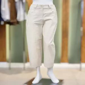 [발렌시아]절개 스티치 면바지