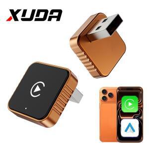 2 in1 유선 무선으로 전환 가능한 카플레이 안드로이드 호환 오토 어댑터 OEM 차량용 호환 스테레오 USB