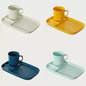 급식판 피크닉세트 급식 세트 식판 컵