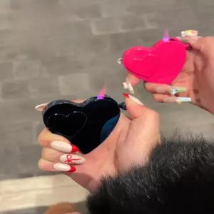 더곳트 귀여운라이터 하트라이터 사랑 감성 특이한 선물