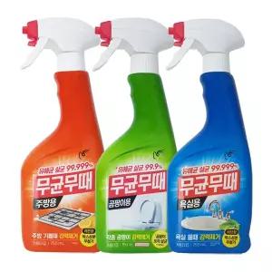 [유한락스]피죤 무균무때 주방용 + 곰팡이 + 욕실용
