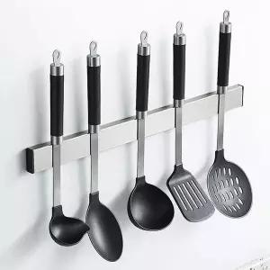 실버 50cm 칼블럭 304스텐 칼거치대 자석 아임키친