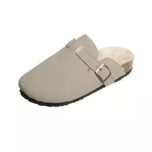 인기상품 버클퍼슬리퍼 털슬리퍼 실외 겨울슬리퍼 사무화 털신 [WFK64H8_260405]