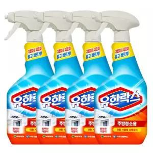 [골드스마일]유한락스 주방청소용 세제 600mlx4개