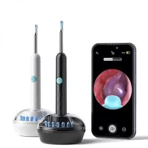 귀이개내시경 귀후비개 귀파개 귀지 제거 카메라 귀청소 초박형 42mm 내시경 1080P HD WiFi 이경 iOS안드로