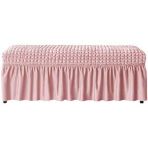 피아노 의 버 벤치 방수 만능 식탁 패브릭 디지털 프릴 직사각형