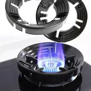 대경물류 1개 법랑코팅 가스 렌지 버너 바람막이 받침대 화구