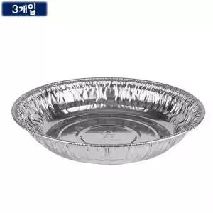 일회용 직화 안심용기-원형 3매 약32cm 3-4인용 직화냄비