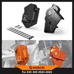 KTM 2024-2025 EXC 300 TPS 스로틀 바디 가드 및 좌측 파워 밸브 커버 250 XCW 허스크바나 TE TBI 엔듀로용