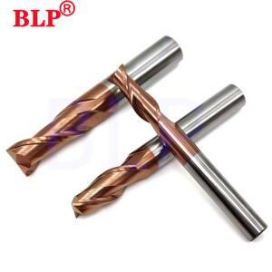 HRC55 Carbide End Mill D25mm 2Flutes Cutter Alloy Coating Tungsten Steel Tool CNC
