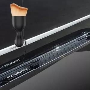 [셀러에이드]올뉴카니발 사이드 스탭 옆발판 먼지 브러쉬 세트