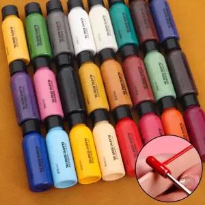 가죽염색약 페인트 복원제 가죽 자리 오일 염료 드레싱 컬러 코트 마감 가방 벨트 신발 부츠 30ml