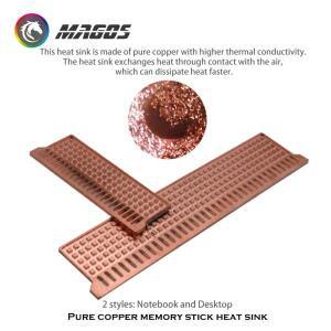 게이밍 노트북/데스크탑용 호환 풀 코퍼 메모리 히트싱크 DDR RAM 쿨러 히트 싱크 1.5MM 라디에이터 열 방