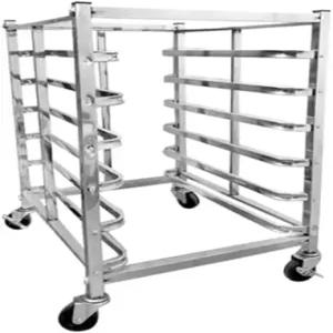 16인치 x 24인치 팬을 위한 6단 시트 랙 베이커리 및 레스토랑용 일렉트로룩스 오븐과 호환 가능