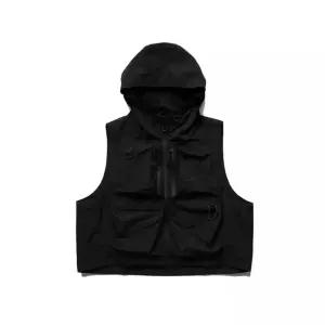 캠핑 조끼 여성 포켓 전투 후드 다중포켓 다용도 등산 작업복