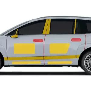 [콩심팥심]아이오닉9 PPF 도어 외부세트 보호필름