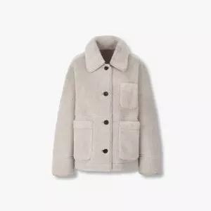 [백화점 홈쇼핑 정품] 스튜디오 톰보이 오버사이즈 시어링 신세틱 무스탕(양말 ) 9175461983