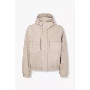 [백화점 홈쇼핑 정품] 스튜디오 톰보이 [MEN] 투 빅포켓 후드 페이크 레더 점퍼(9154361812-0055)