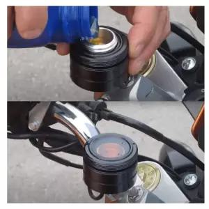 오토바이 체인 윤활유 견고한 내구성 오일러 시스템 스즈키 컵용 교체