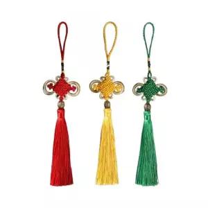 (이거찜) 한국 전통 노리개 장식 보자기포장노리개 전통 노리개 빨강 1p