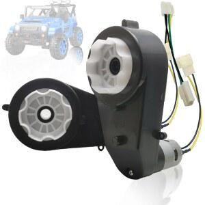 RS555 24V 555 오토바이 드라이브 2개 전동 자동차 기어박스 라이드 장난감 고속