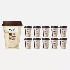 서울F B 설빙 밀크 연유라떼 250ml x 10개