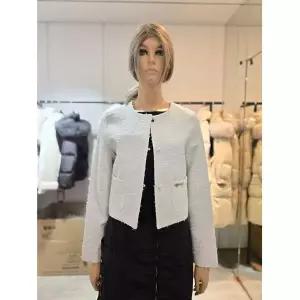 에고이스트 라운드넥 트위드 재킷 ES2EJ-300 721786