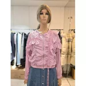 에고이스트 언발 러플 라운드넥 집업 점퍼 ER2WZ-461 721762