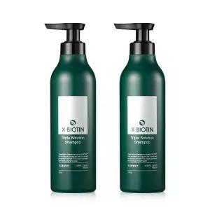 [셀러허브]TS 엑스비오틴 트리플 솔루션샴푸 500g X 2개 탈모샴푸 두피 모발관리 (S48038228)
