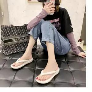 슬리퍼 컬러 해변신발 커플 쪼리 플립플랍 플랫폼 여행신발 샌들