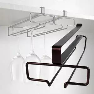 와인잔랙 상부장 잔 걸이 거치대 보관 행거 진열대