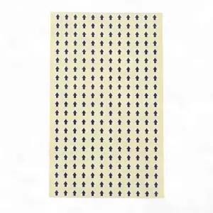 컬러스티커 원형 스티커 화살표 1장 미니