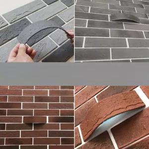 접착식 파벽돌 인테리어 붙이는 외벽 타일 아트월 장식
