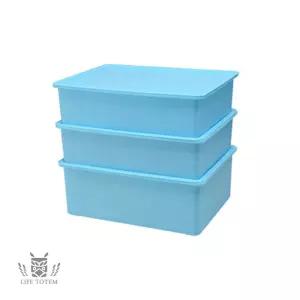 라이프토템 속옷정리함 3종세트 블루